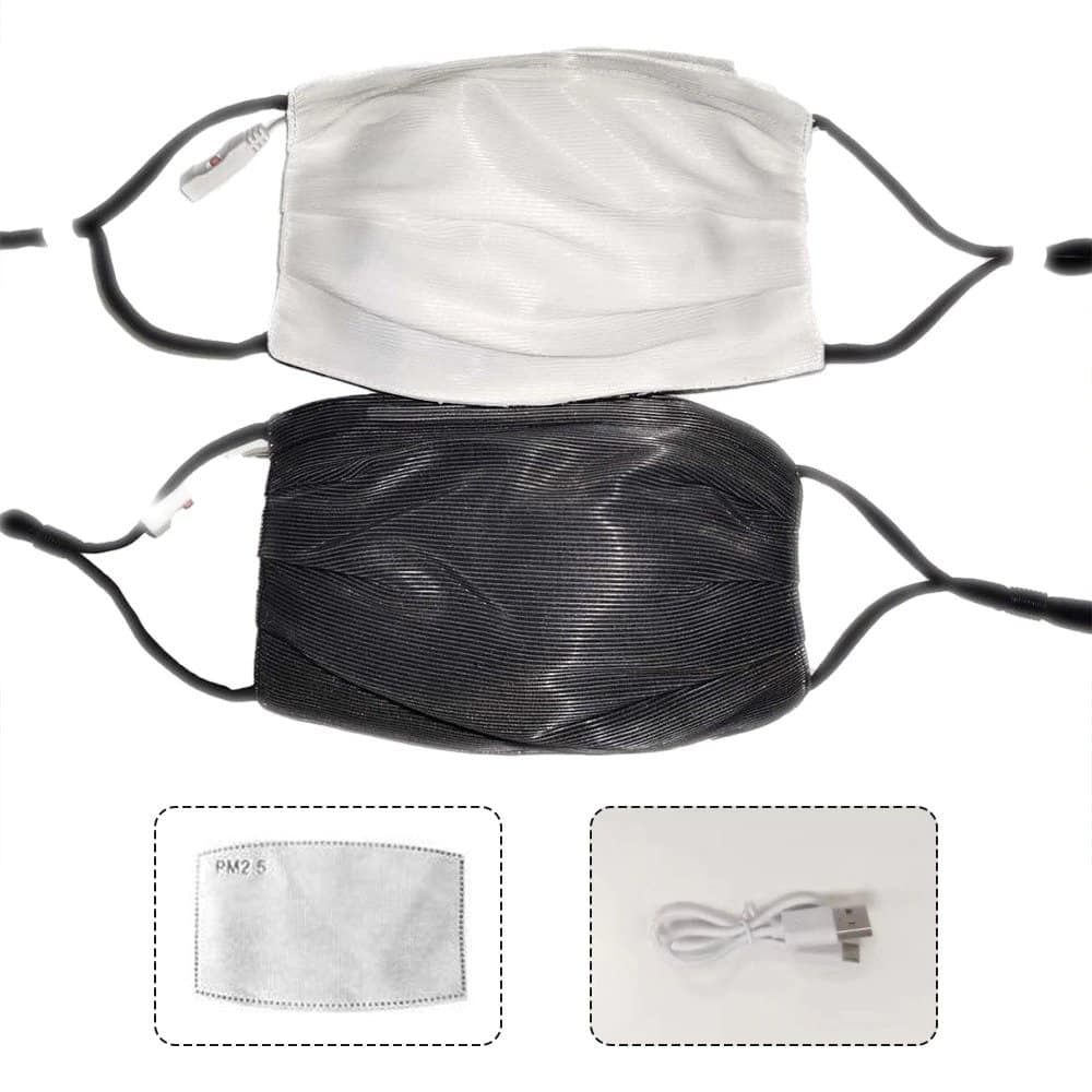 Kit Masque Lumineux + Cable USB + 1 Filtre OFFERT – Image 2
