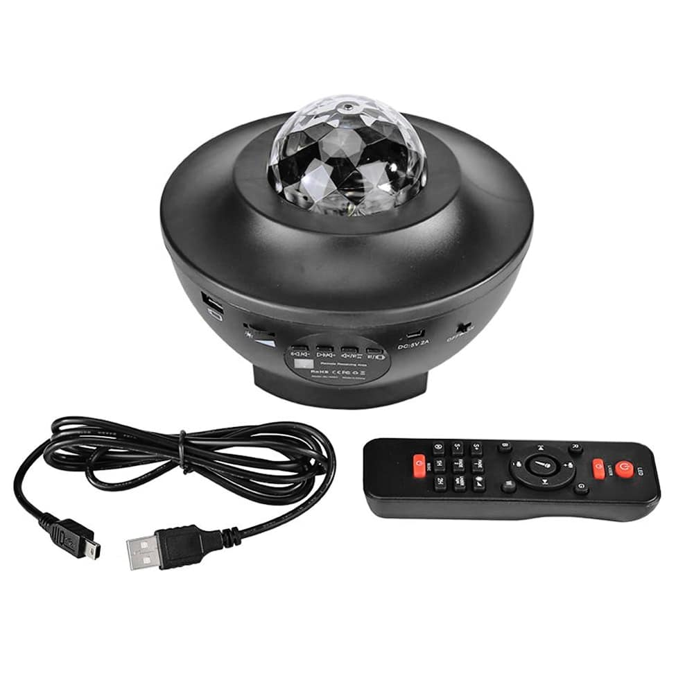 Projecteur LED effet galaxie & étoiles avec télécommande et Bluetooth – Image 2