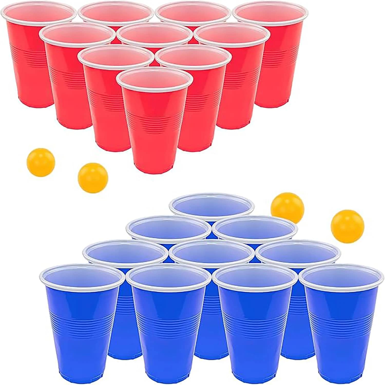 Gobelets Beer Pong bicolores – Jeu de soirée pour adultes – Image 4