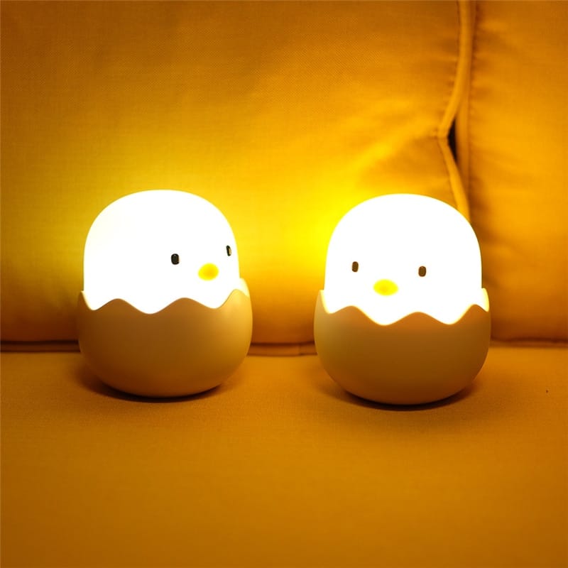 Veilleuse œuf LED pour enfants – Lumière douce rechargeable – Image 4