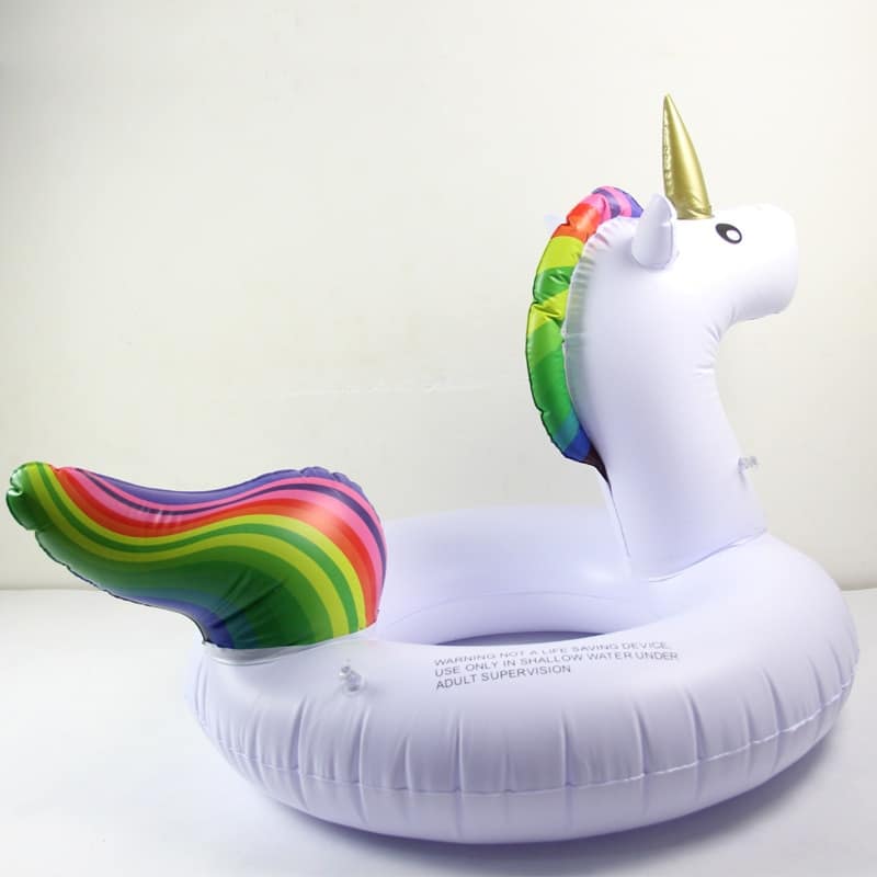 Bouée licorne géante gonflable - 120 CM – Image 3