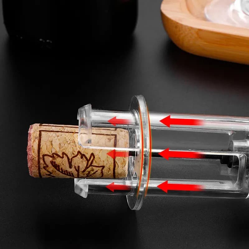 Ouvre-bouteille de vin à pompe à air – Image 3