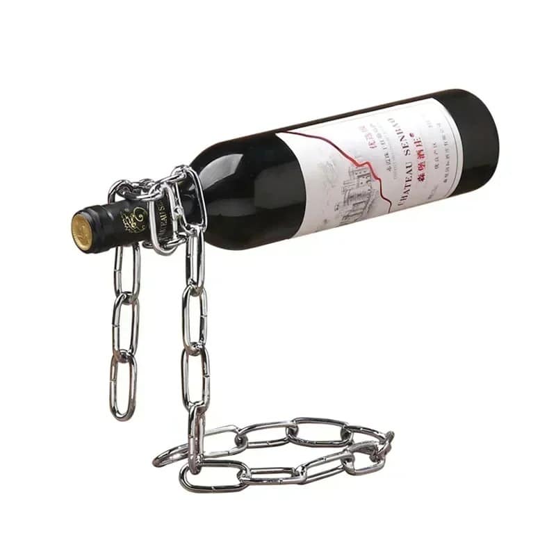 Porte-bouteille flottant pour bouteille de vin
